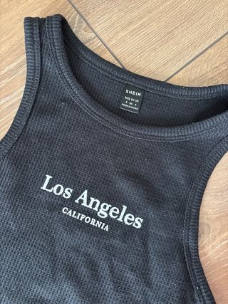 Top niña SHEIN negro talla XS