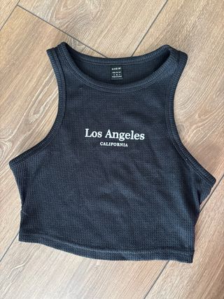 Top niña SHEIN negro talla XS