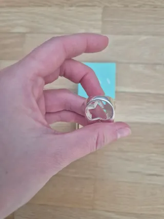 Anillo Plata Estrella Aina Joies