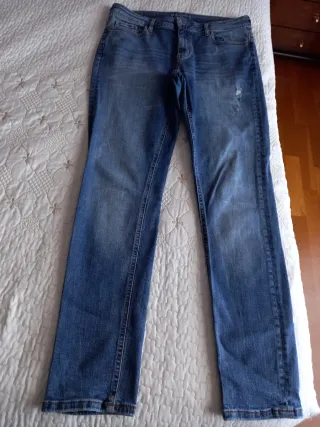 Pantalón vaquero mujer Zara