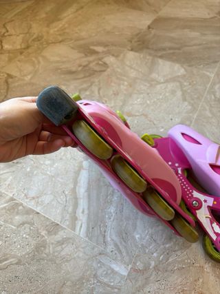 Patines Línea Oxelo Rosas Talla 34-36