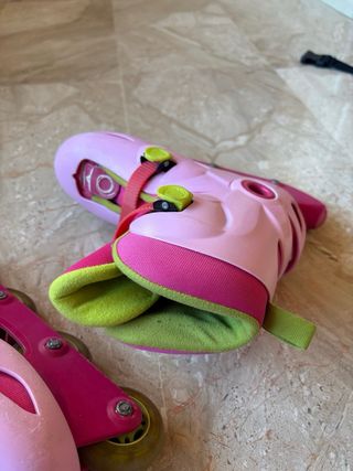 Patines Línea Oxelo Rosas Talla 34-36