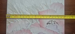 Piastrella decorativa fiori rosa