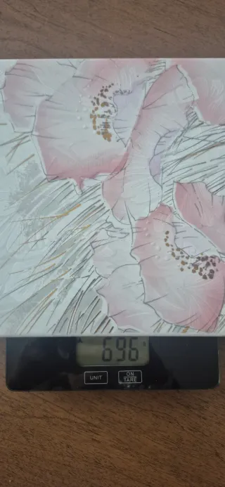 Piastrella decorativa fiori rosa