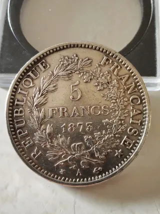 5 francos Francia 1873