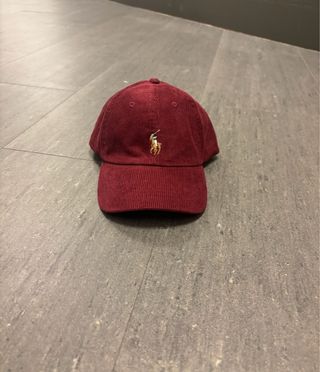 Gorra Ralph Lauren Pana Burdeos Red Dragon