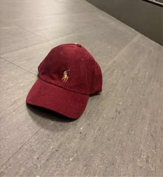Gorra Ralph Lauren Pana Burdeos Red Dragon