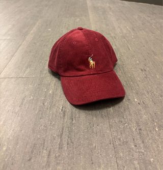 Gorra Ralph Lauren Pana Burdeos Red Dragon