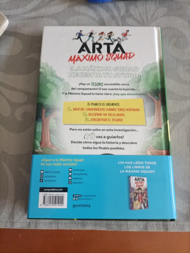 ARTA máximo squad. Misterio en el maldito campamen