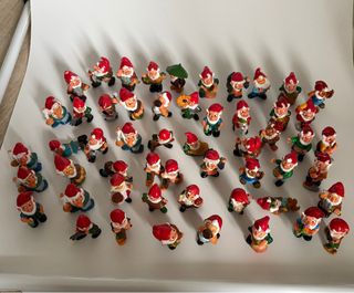 Lotto Gnomi Kinder Vintage - 54 Pezzi