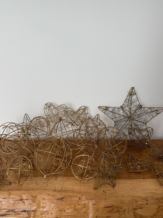 Decoración árbol Navidad estrellas y esferas