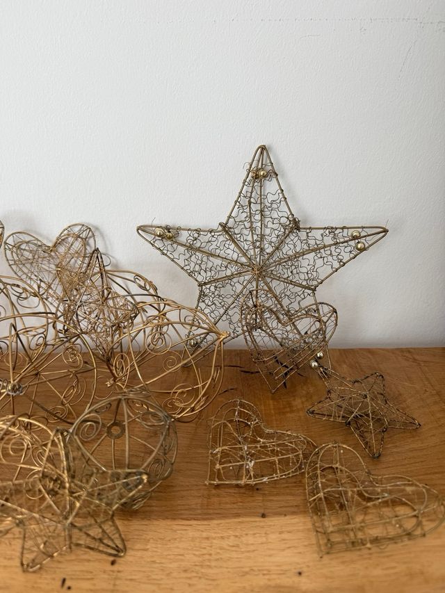 Decoración árbol Navidad estrellas y esferas