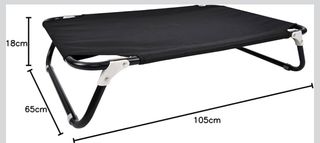 Cama elevada para perros impermeable