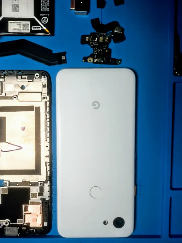 Google Pixel 3a – Ricambi (Bianco)