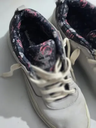 Zapatos Timberland Gris Talla 37 Flores