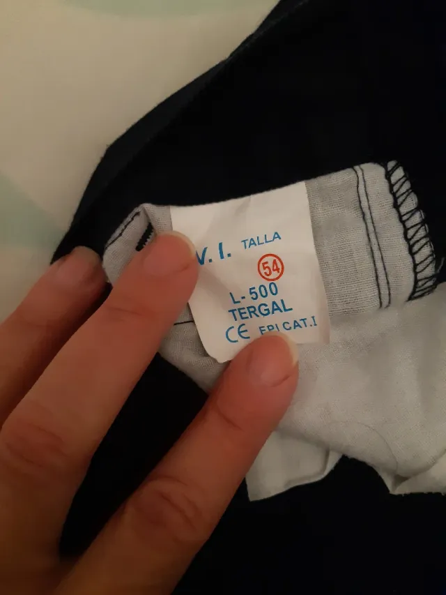 Pantalón de trabajo azul talla 54