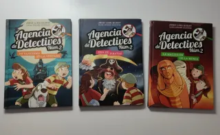 Lote de 10 libros "Agencia de Detectives Núm. 2"