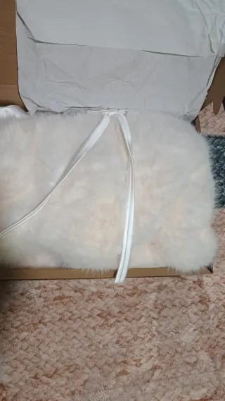 Vestido Invierno Zara Beige, guantes de medias