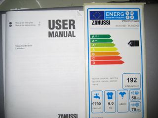 PIEZAS Lavadora Zanussi Lindo 100