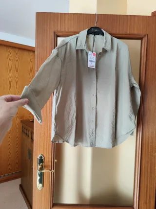 Camisa Oversay verde oliva Talla M