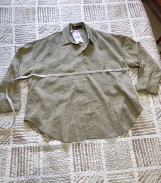 Camisa Oversay verde oliva Talla M