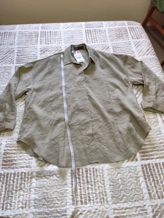 Camisa Oversay verde oliva Talla M
