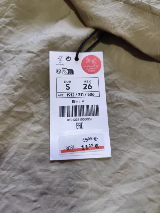 Camisa Oversay verde oliva Talla M