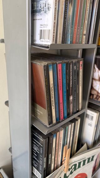 2 Soportes CDs Vintage Ikea Metálico