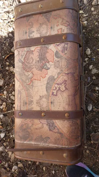 2 Baúl de madera para restaurar