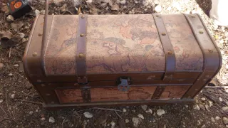 2 Baúl de madera para restaurar