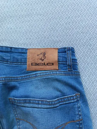 Pantalón Vaquero Moto Roto Camuflaje  con keblar