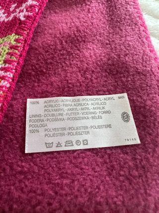 Cachecol C&A Multicolor - com etiqueta