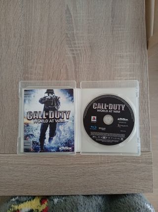 Call of Duty World at War PS3 Español