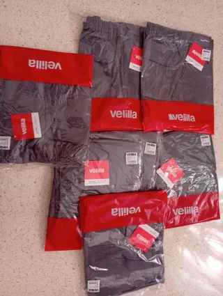 Pantalones de trabajo Velilla grises