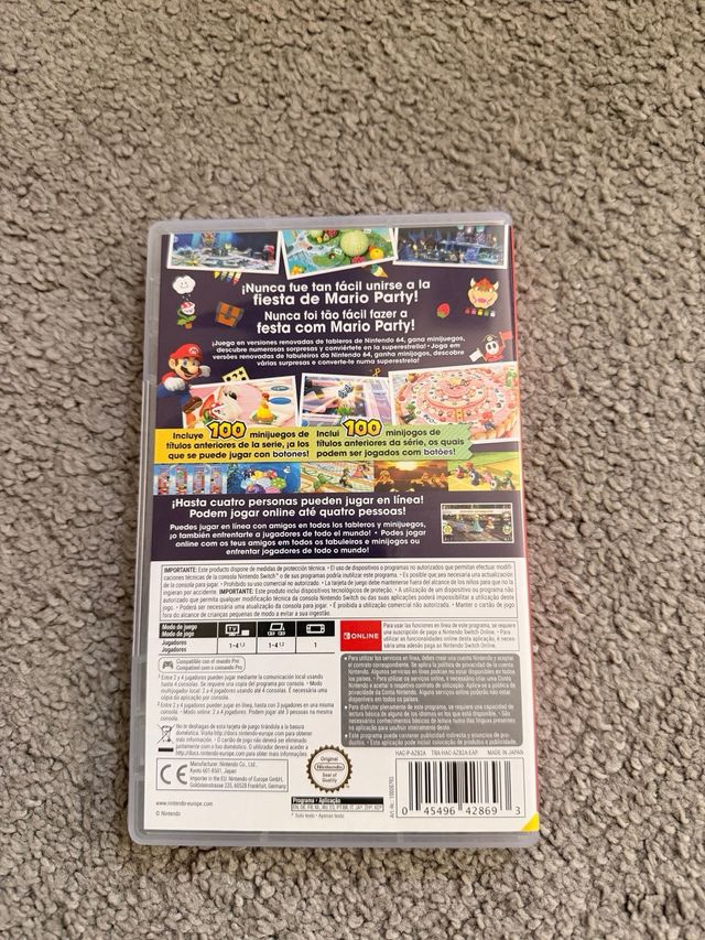 Mario Party Superstars Nintendo Switch