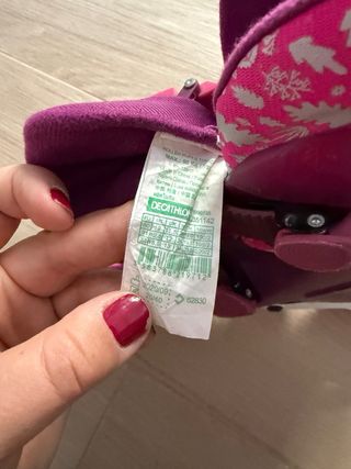 Patines infantiles morados Oxelo