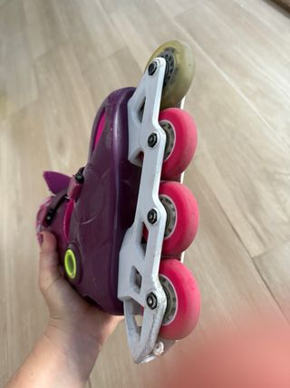 Patines infantiles morados Oxelo