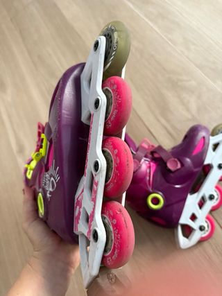 Patines infantiles morados Oxelo