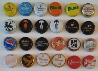 Lote di Tappi di Bottiglie Varie