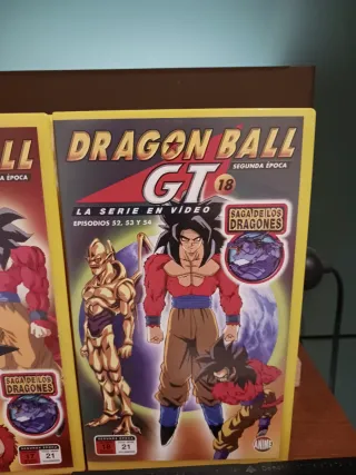 2 Películas Dragon Ball GT VHS (Español)