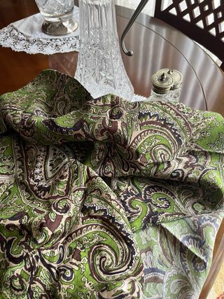 Chal pañuelo seda nuevo 180x55