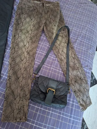2 Pantalones  Talla S + Bolso Regalo