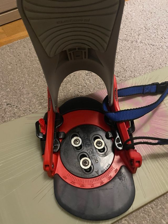 Tabla Snowboard Burton 3D Casi Nueva