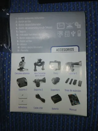 accesorios para cámara de agua