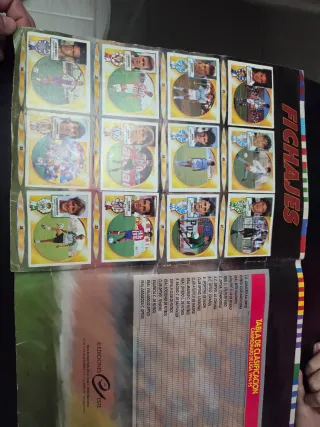 Álbum cromos Liga Fútbol 94-95