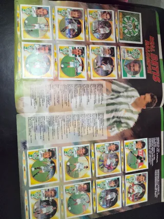 Álbum cromos Liga Fútbol 94-95