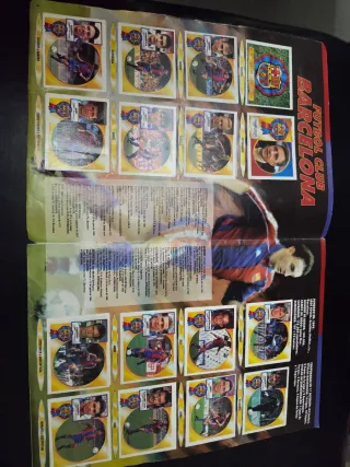 Álbum cromos Liga Fútbol 94-95