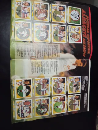 Álbum cromos Liga Fútbol 94-95