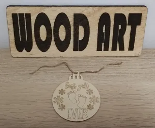 Pack Adornos Navideños "My first Christmas"