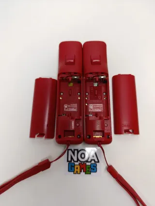 Pack 2 Mandos Wii Motion Plus Rojos